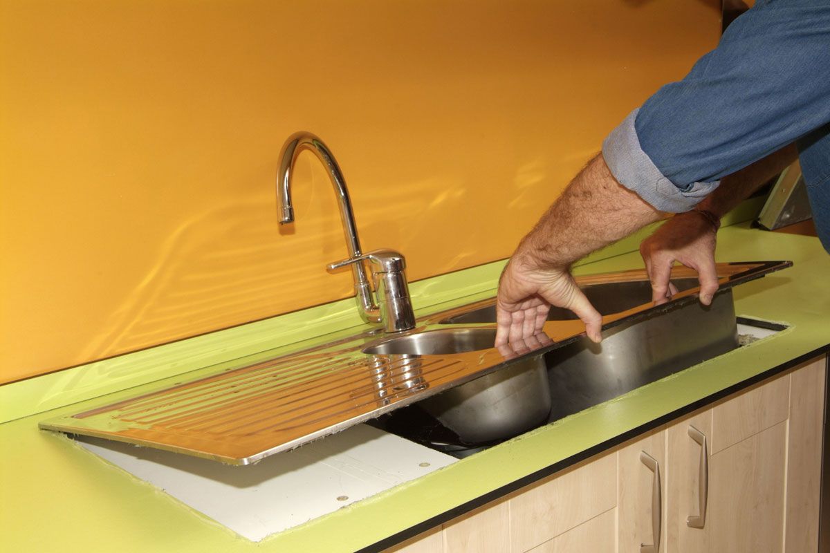 Sustituir encimera de cocina paso 12