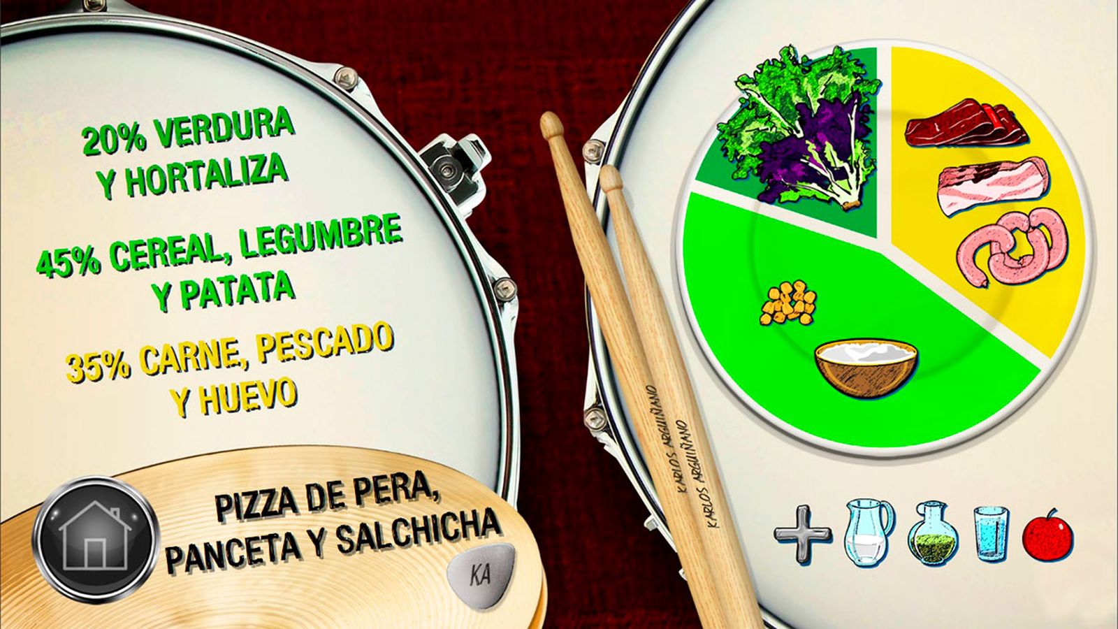 pizza pera plato pizza pera plato