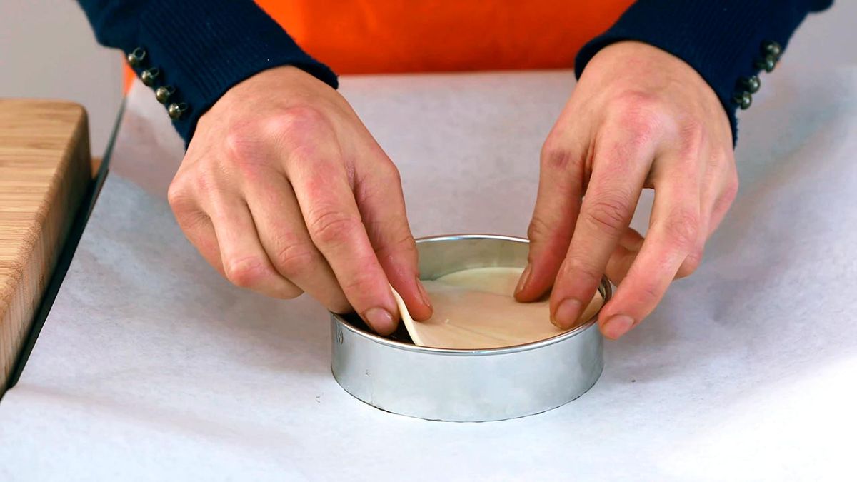 Foie mi cuit de pato caramelizado con manzana  paso 4