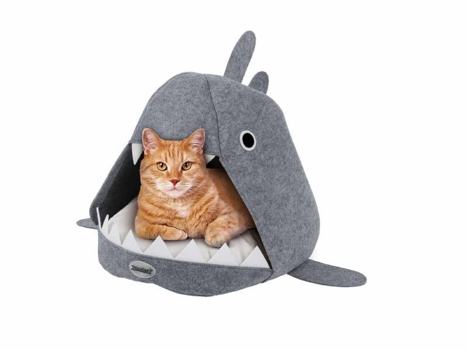 Cueva de tiburón para gatos de Lidl. Cueva de tiburón para gatos de Lidl.