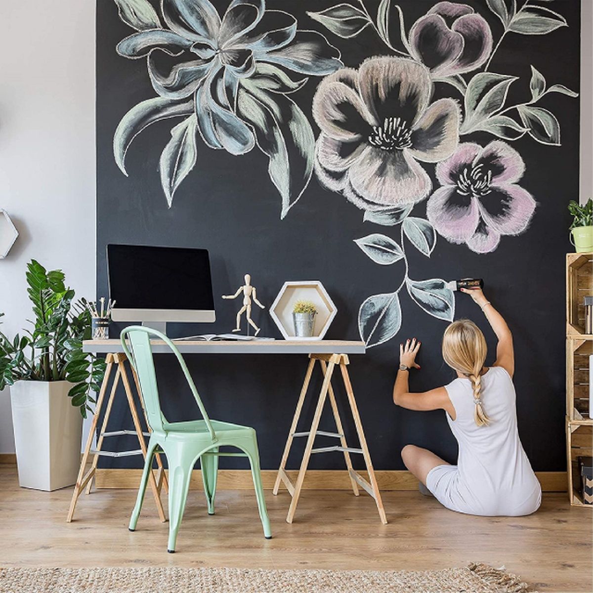 Ideas creativas para pintar paredes originales y darle un nuevo aire a tu hogar 6