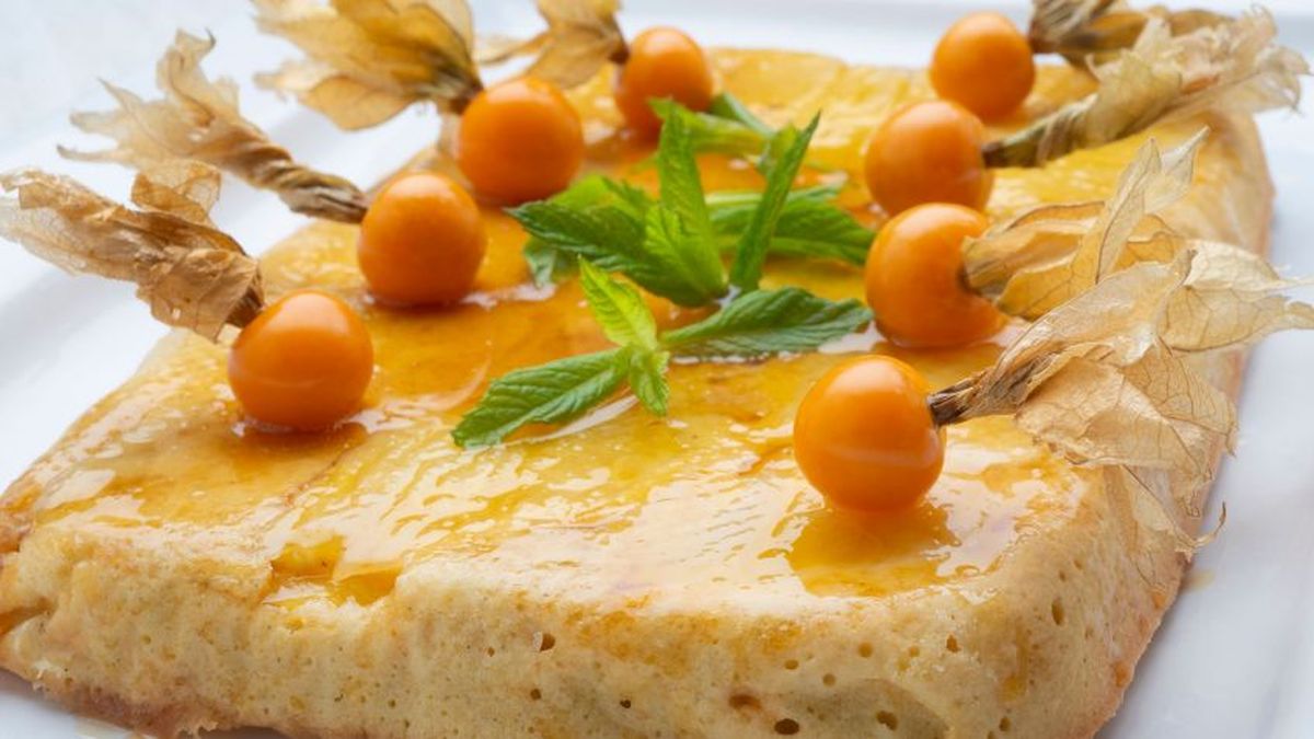 Bizcocho de piña y ron