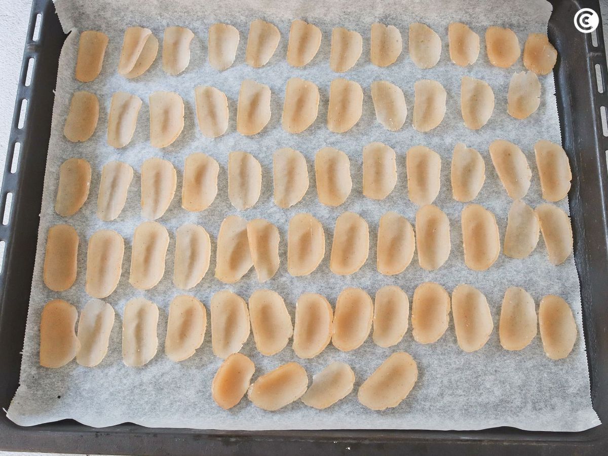 Hornear el pan de gambas a temperatura baja