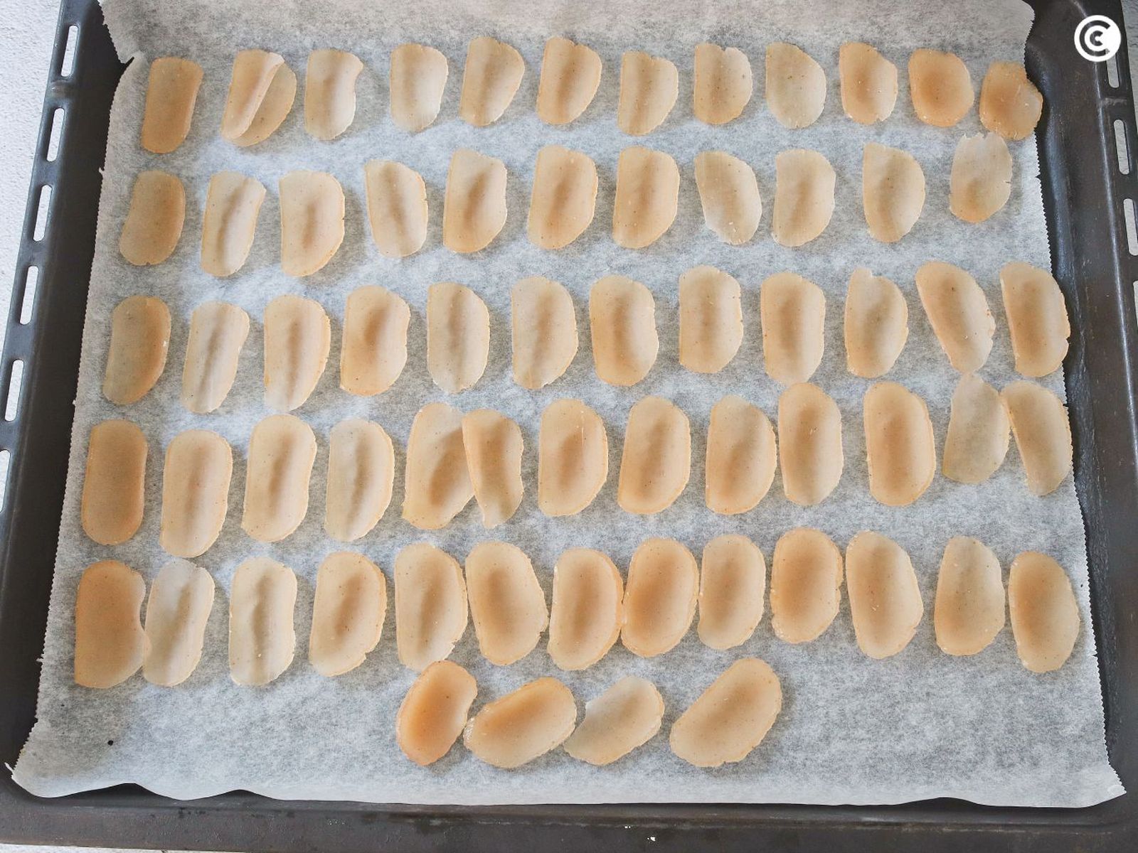 Hornear el pan de gambas a temperatura baja
