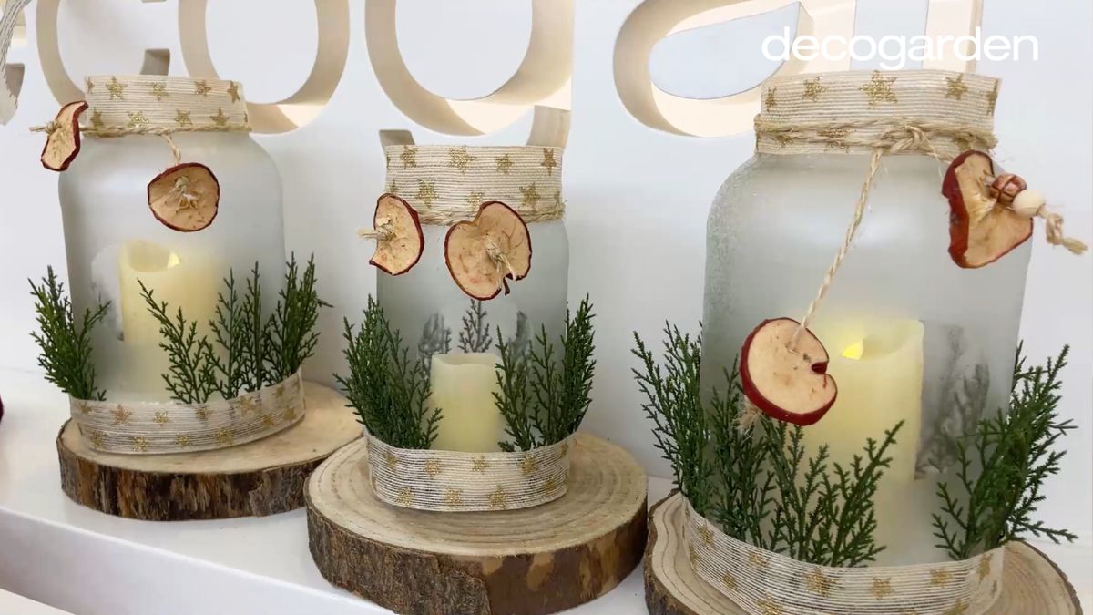 centros navidad con tarros logo