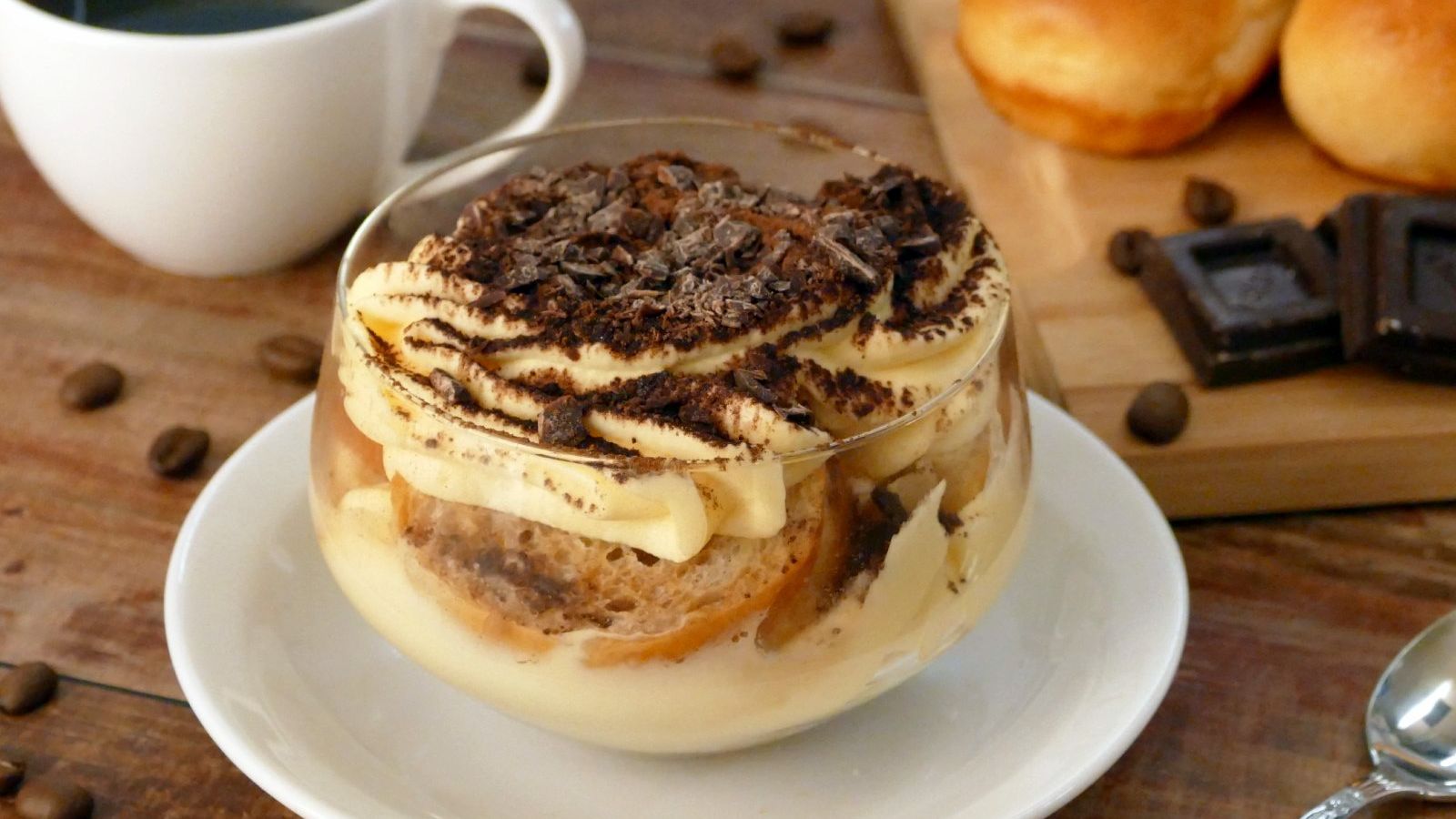 Tiramisú en vasitos