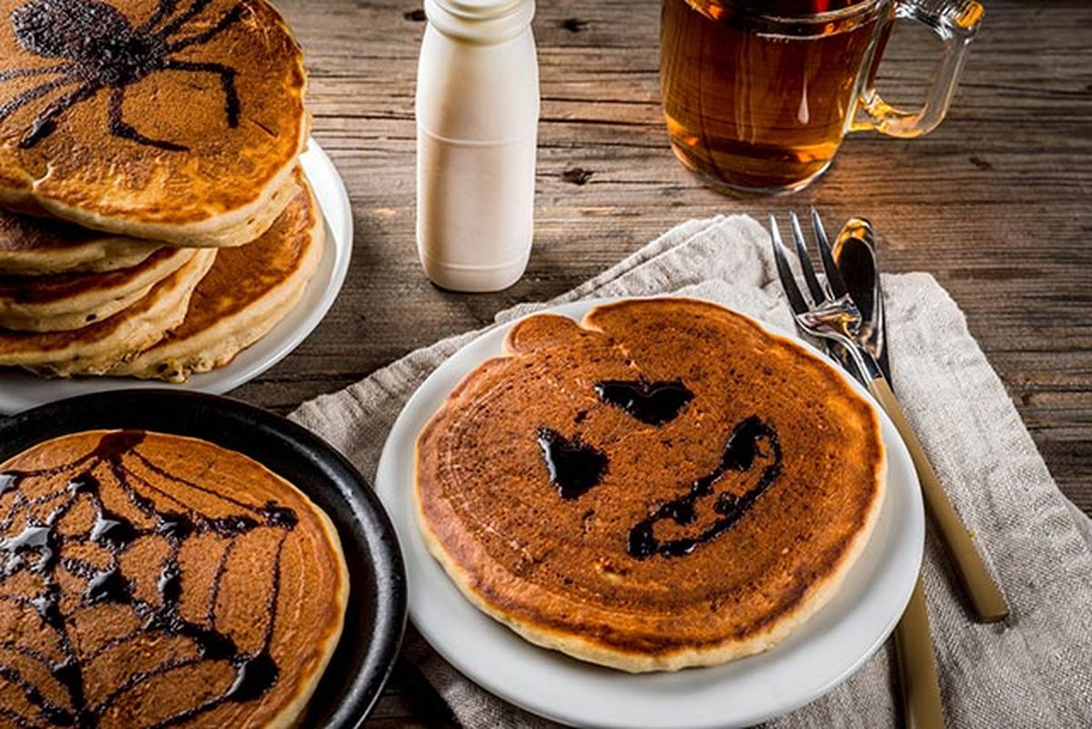 comidas halloween tortitas