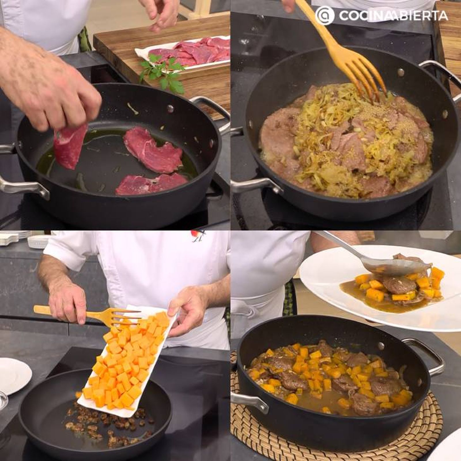 guiso de ternera con calabaza receta pasos guiso de ternera con calabaza receta pasos