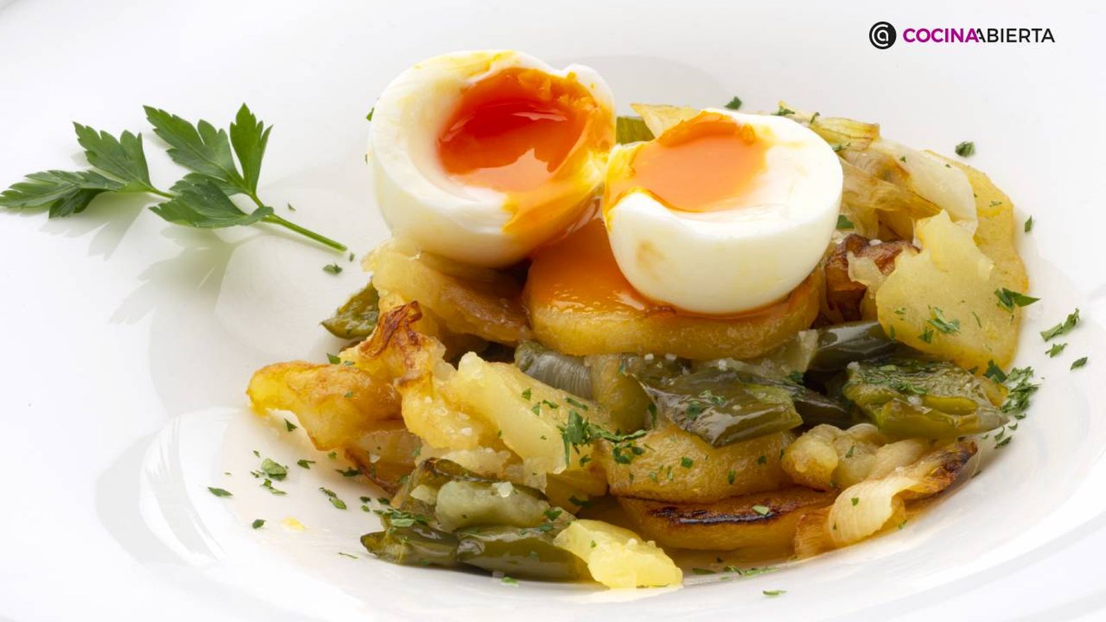 patatas panadera huevo mollet