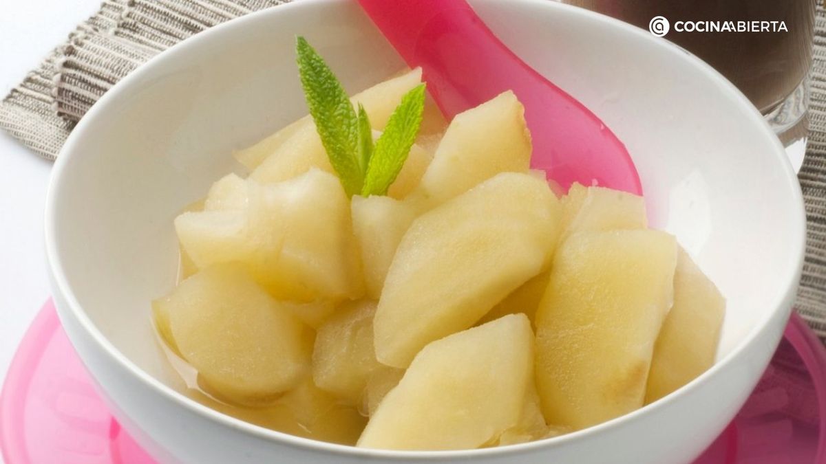 Compota de manzana, receta de Eva Arguiñano