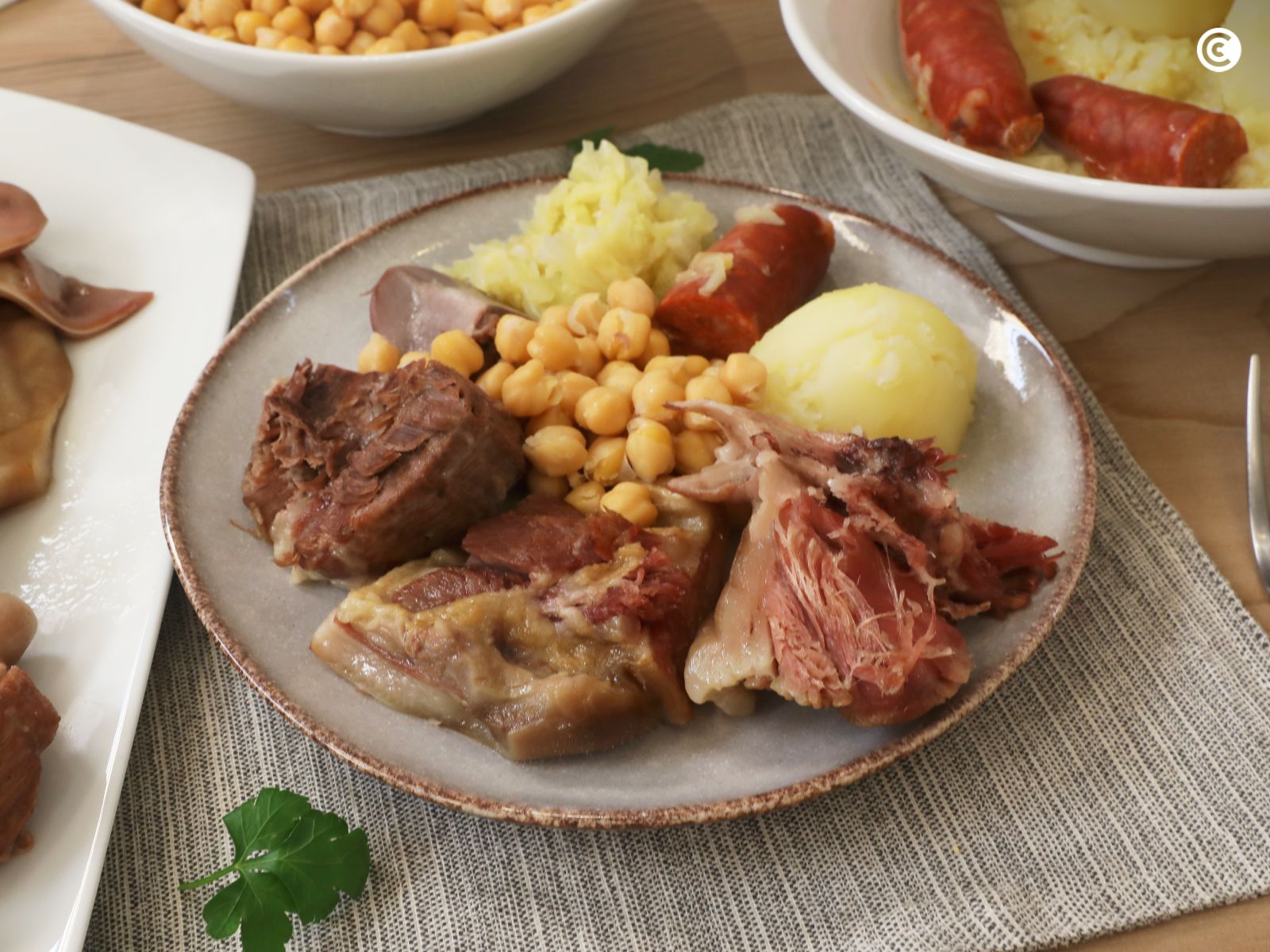 Receta de cocido gallego