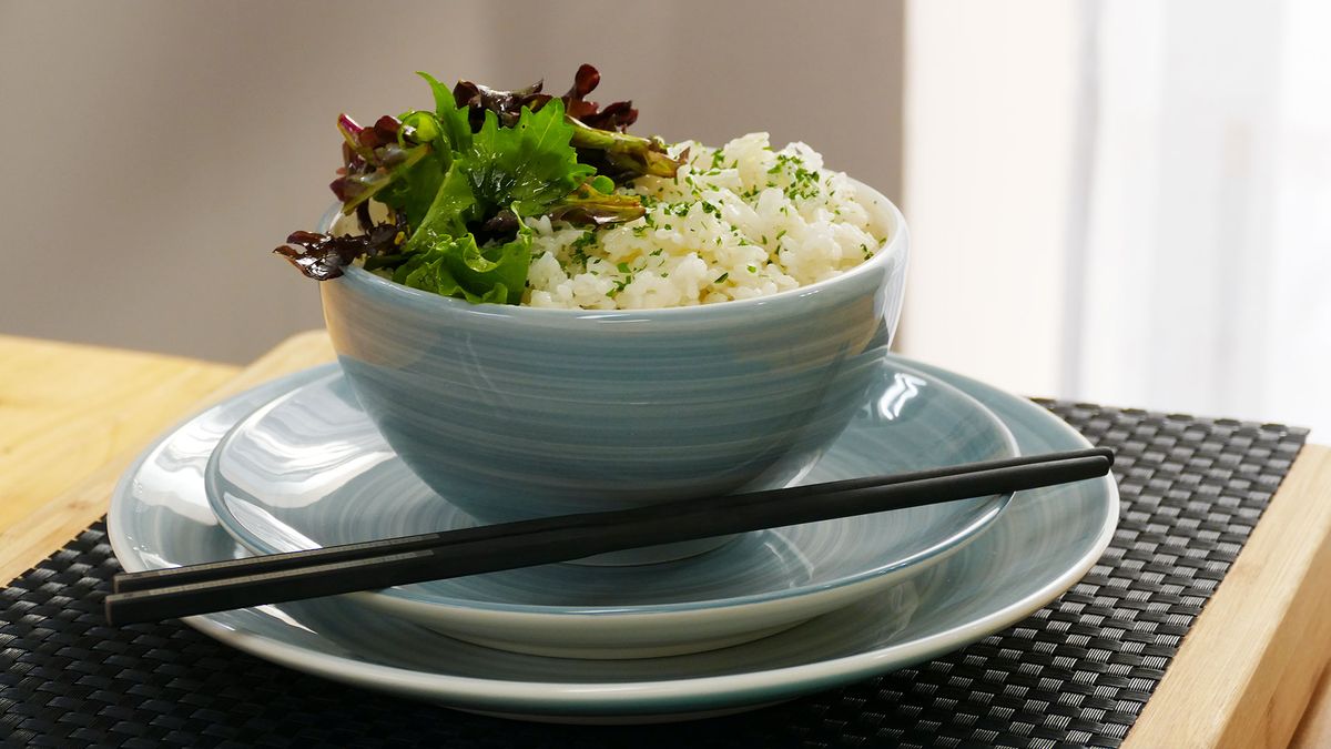 Arroz blanco al microondas   Paso 5