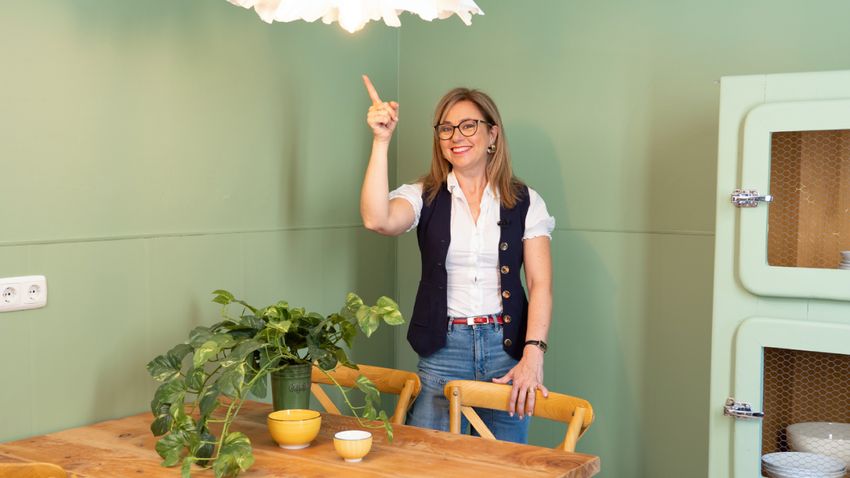 Un diseño ligero y delicado que aporta un aire acogedor a la estancia.