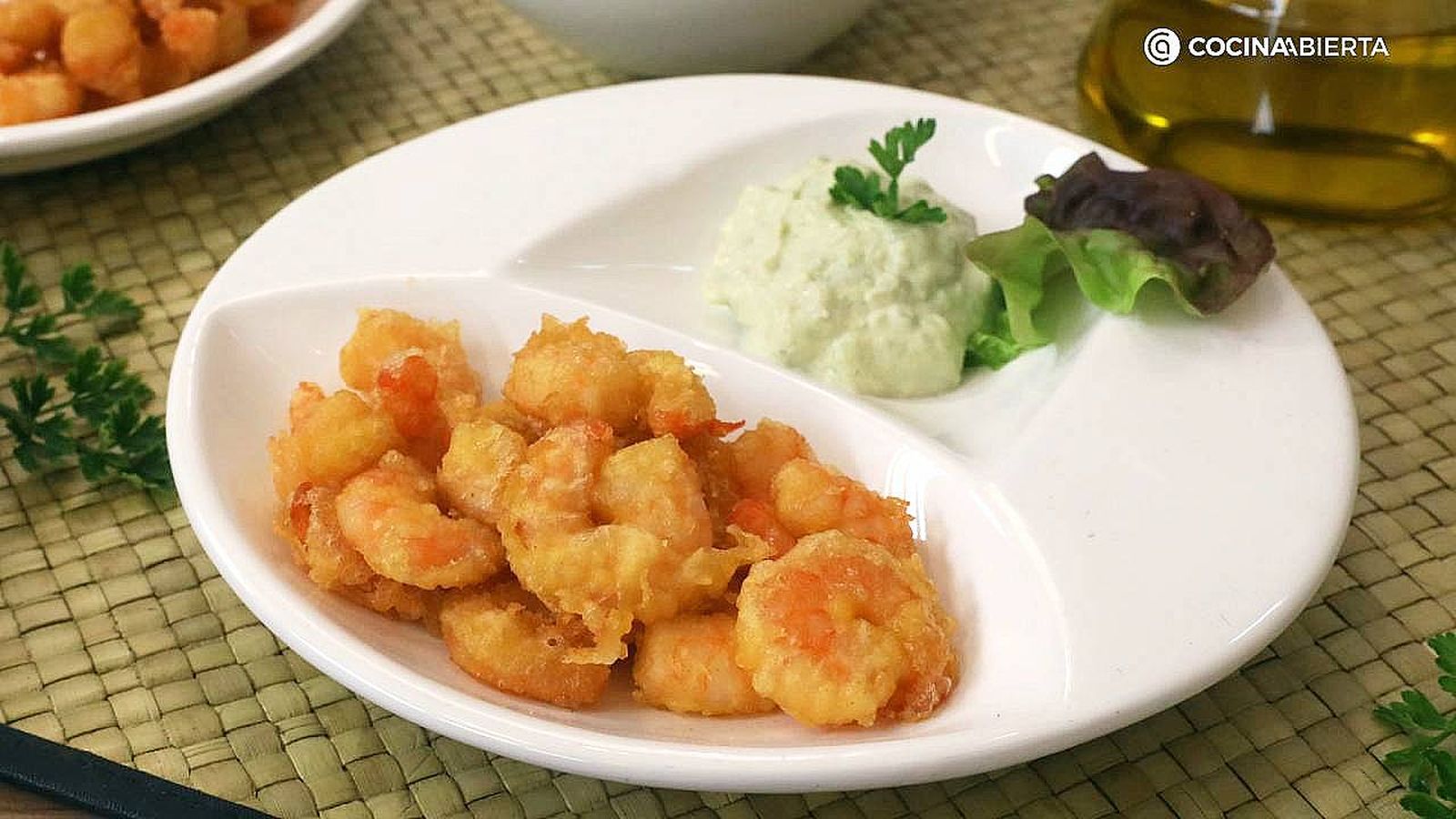 Aguinaga langostinos tempura portada