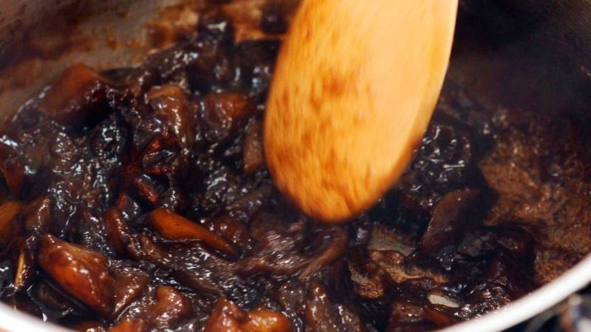 Chutney de mango   Paso 3