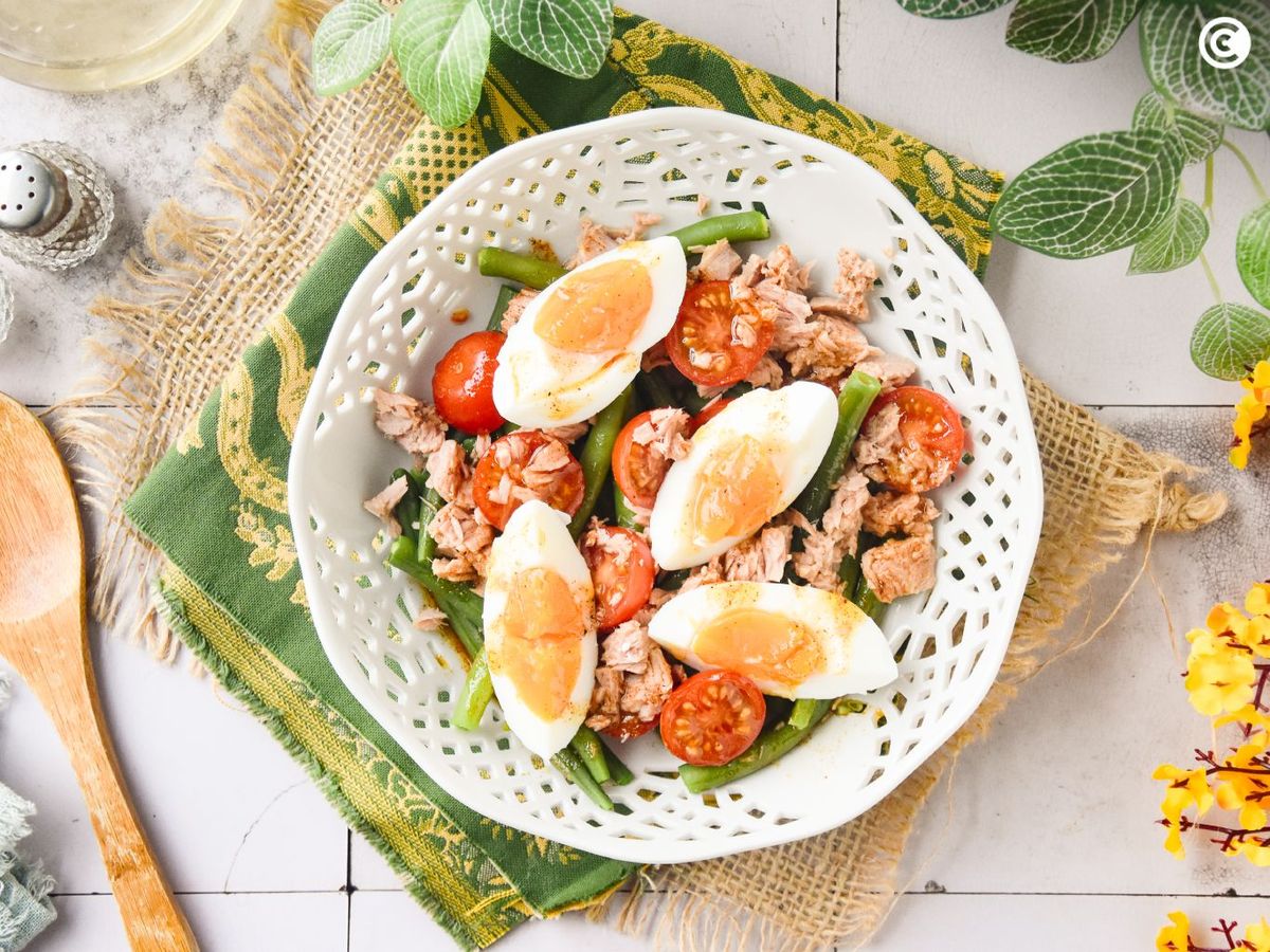 Ensalada de judías verdes fría