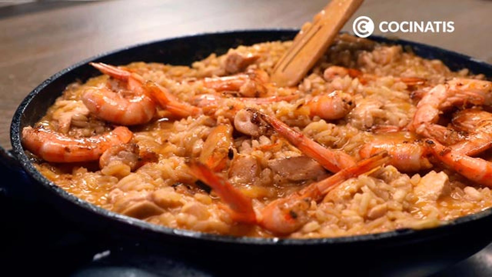 Receta de risotto mar y montaña paso 6 Receta de risotto mar y montaña paso 6