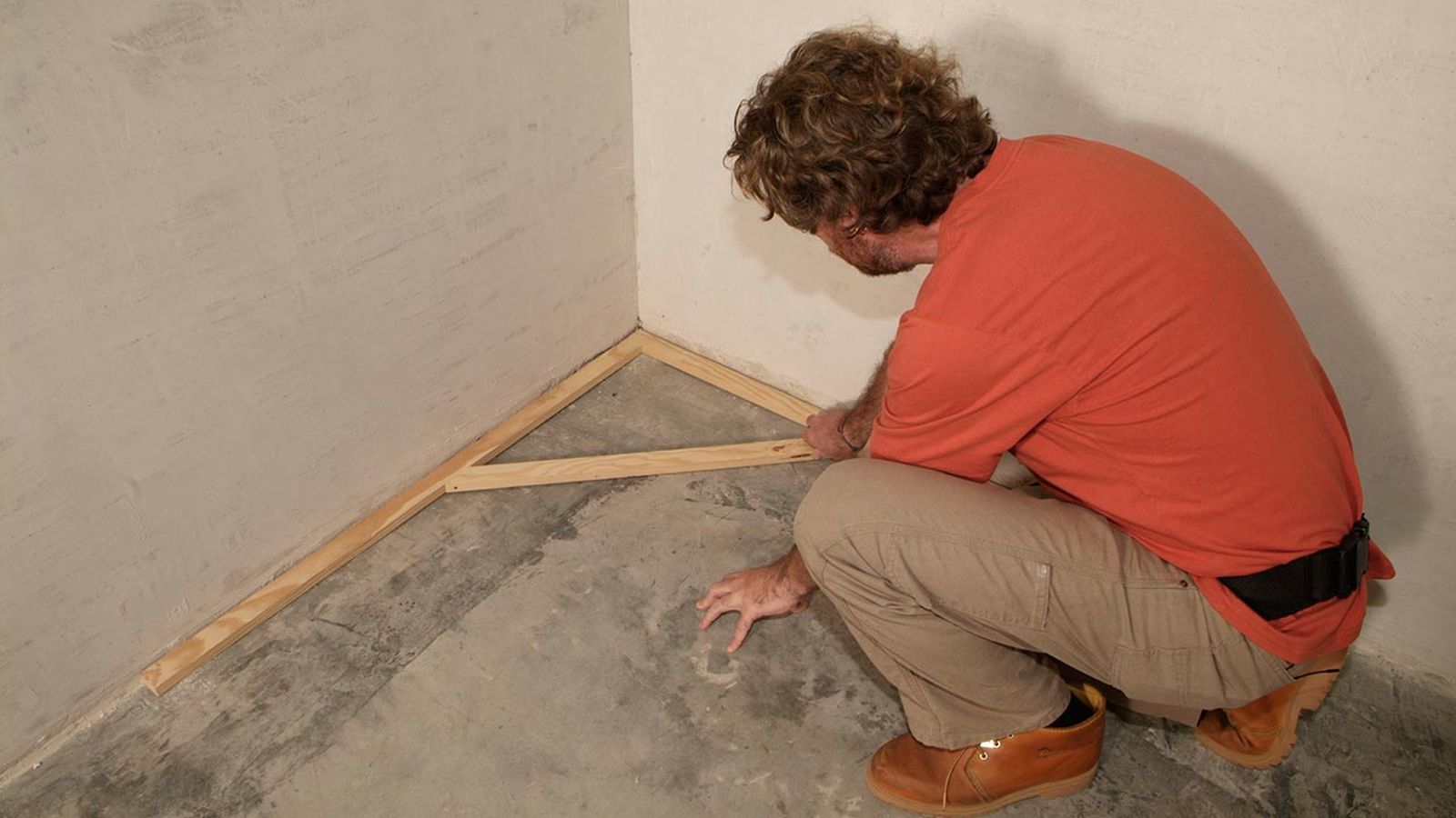 Revestir suelo con gres sin obra paso 2 Revestir suelo con gres sin obra paso 2