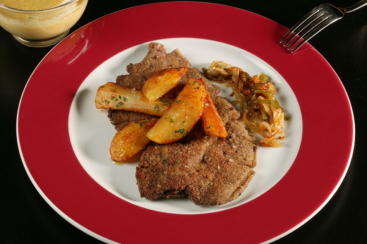 Filetes de hígado empanado