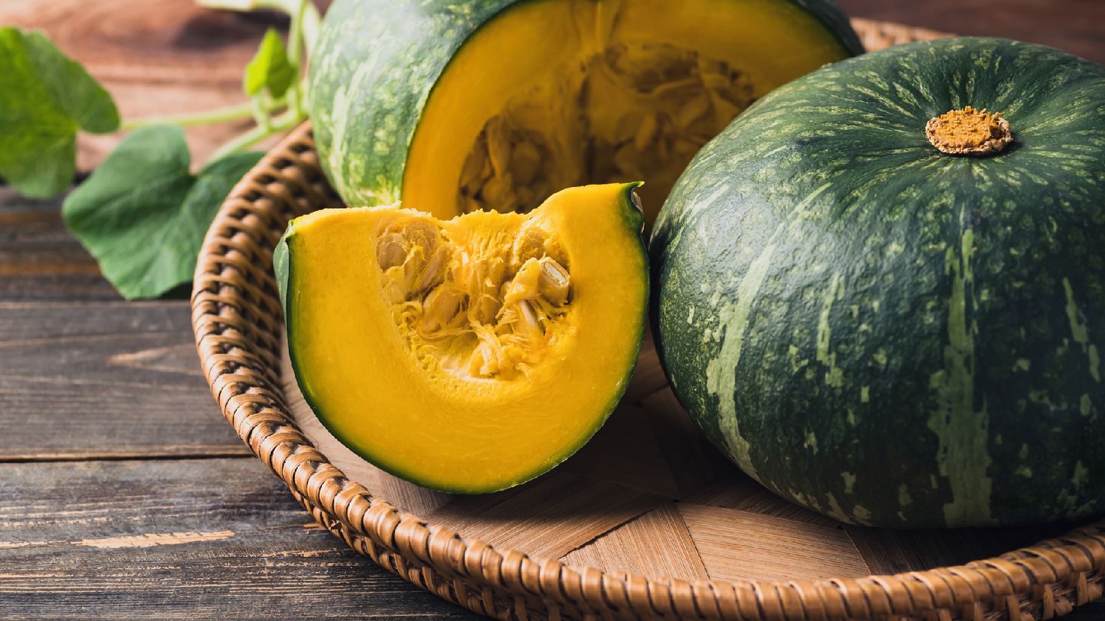 Calabaza kabocha, un tipo de calabaza de origen japonés