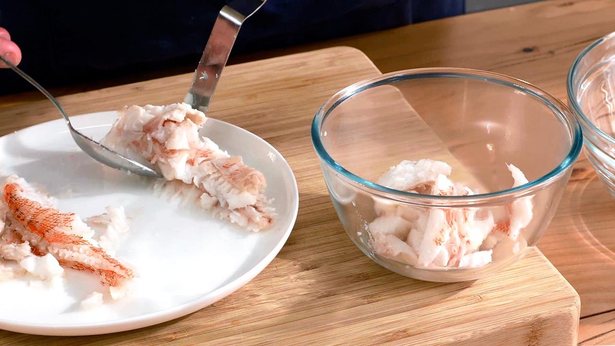 Receta de pastel de cabracho  paso 3