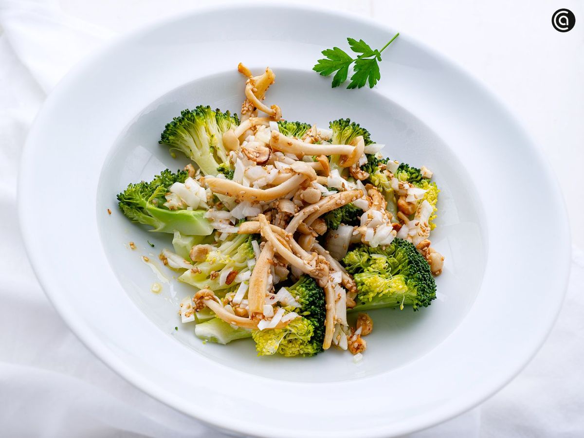 Brócoli con vinagreta templada de Karlos Arguiñano