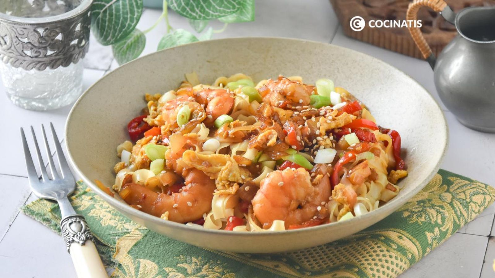 Noodles de arroz
