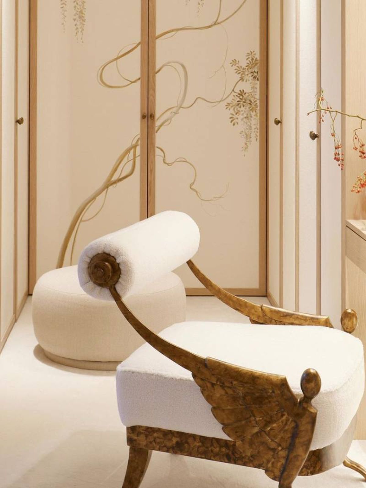 El vestidor de la casa de Tamara Falcó.