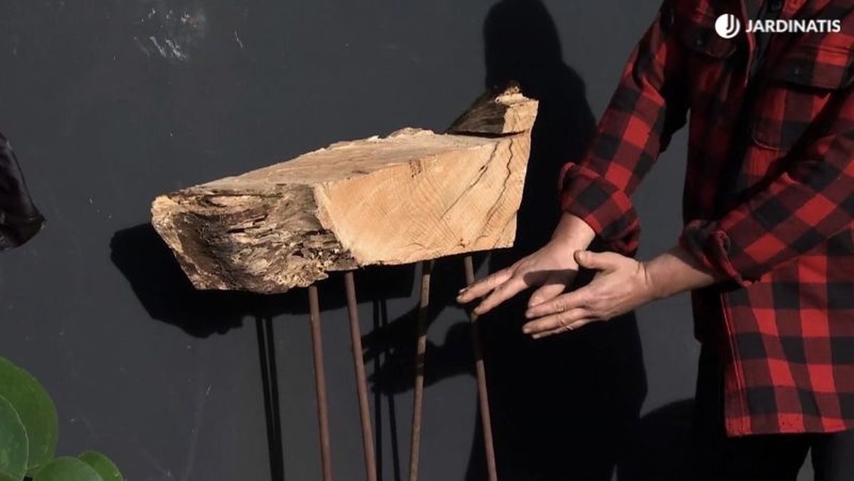 Comprueba la estabilidad de las peanas de madera