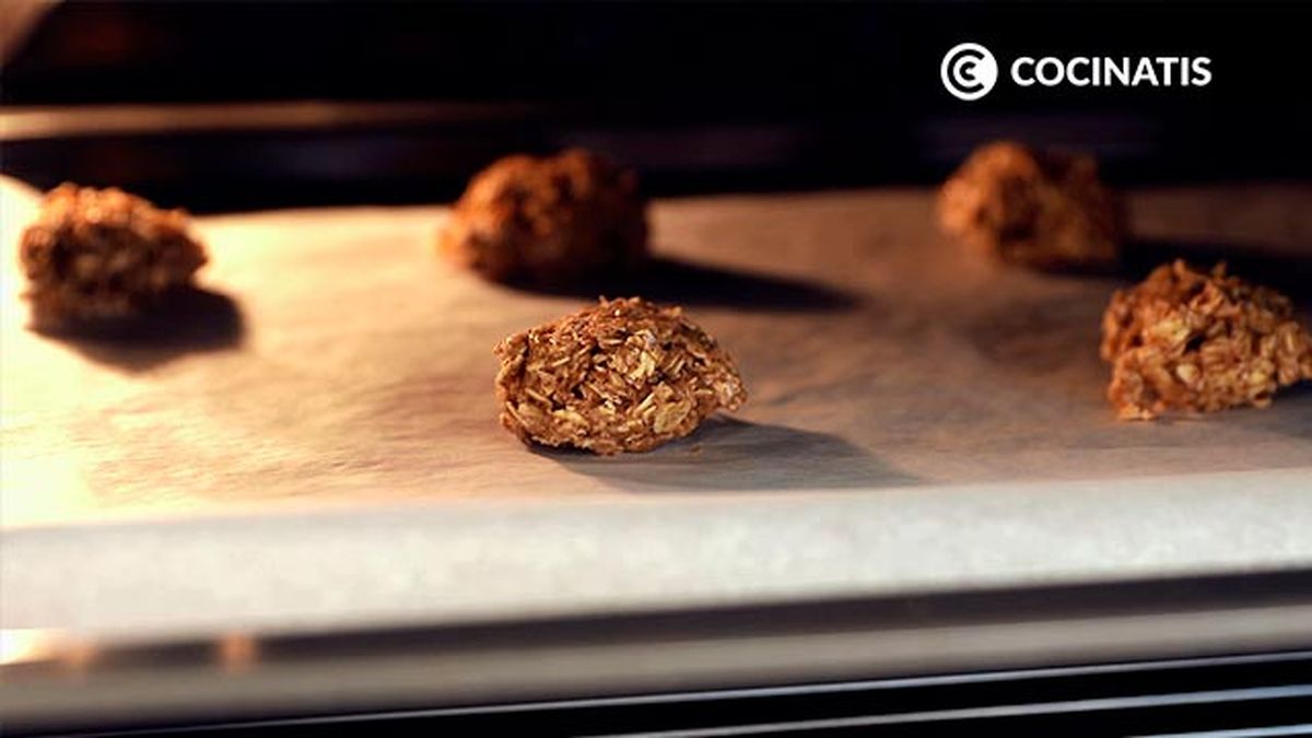 Receta de galletas de avena y plátano  paso 5