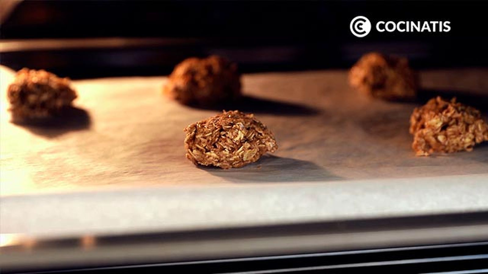 Receta de galletas de avena y plátano paso 5 Receta de galletas de avena y plátano paso 5