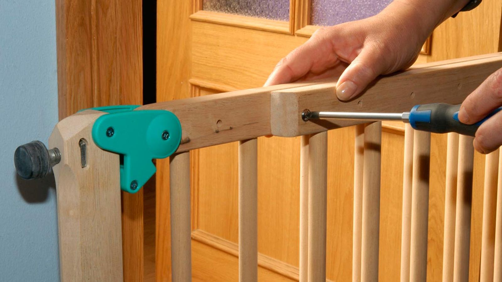 Barrera de seguridad para niños paso 2 Barrera de seguridad para niños paso 2