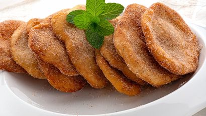 Tortitas de azúcar y canela de la abuela Lola