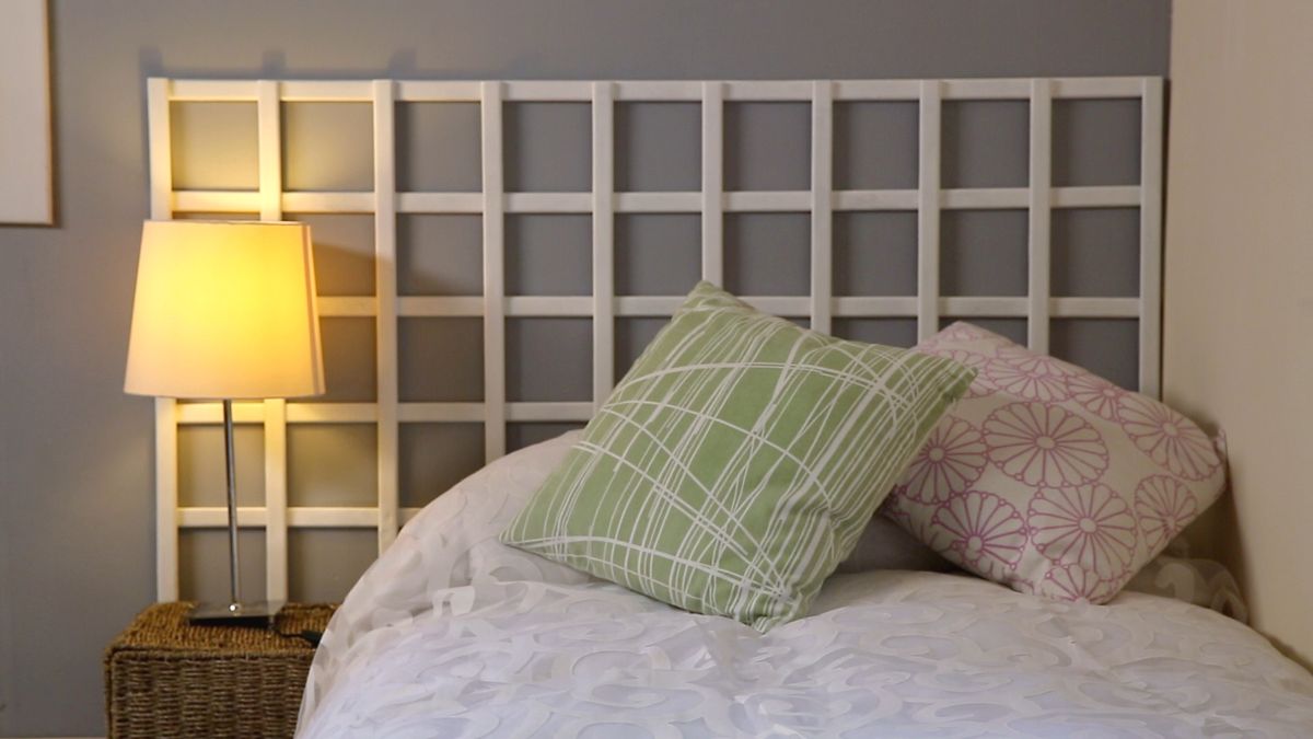 Hacer cabecero con una celosía paso 7