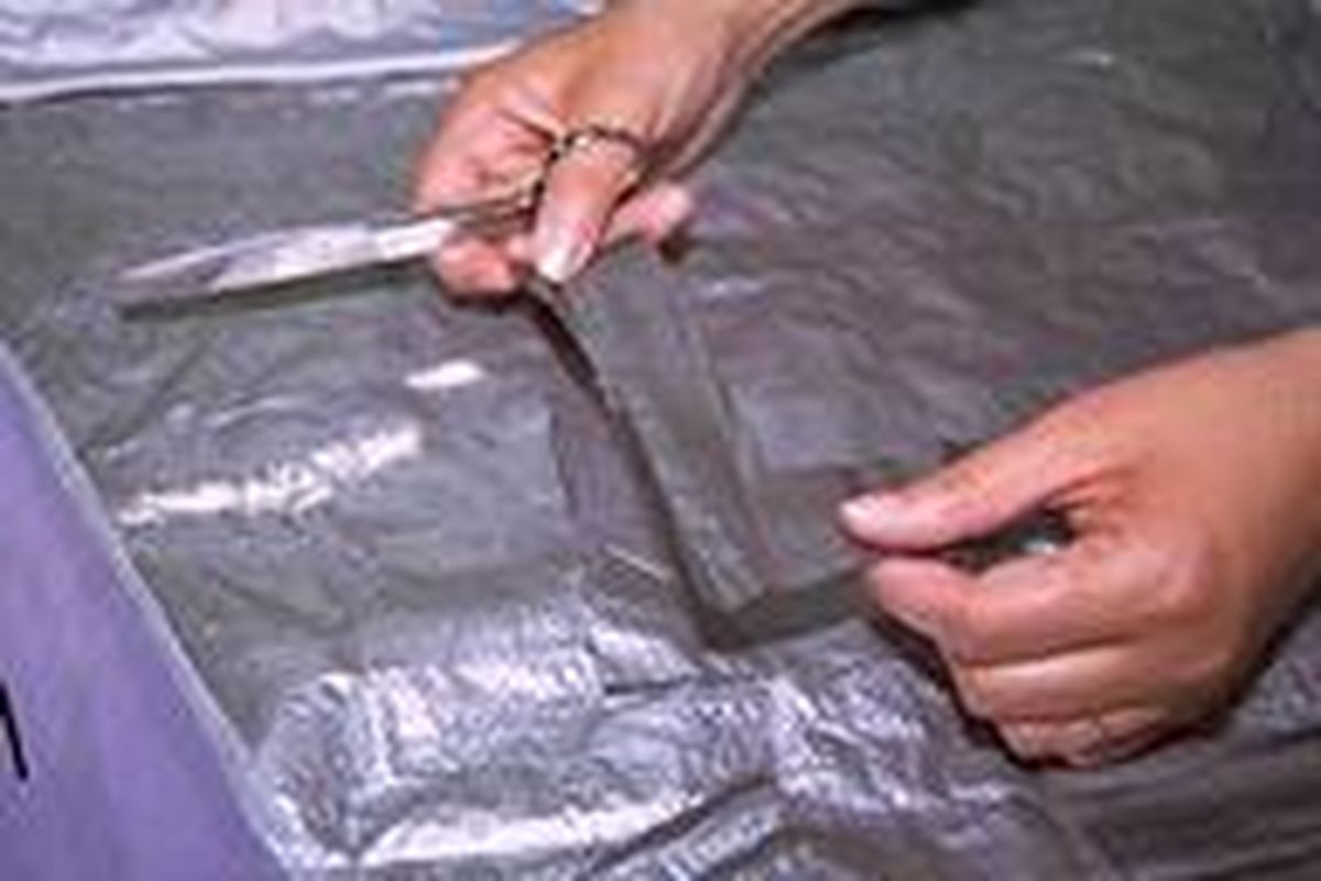 Reparar una tienda de campaña paso 3