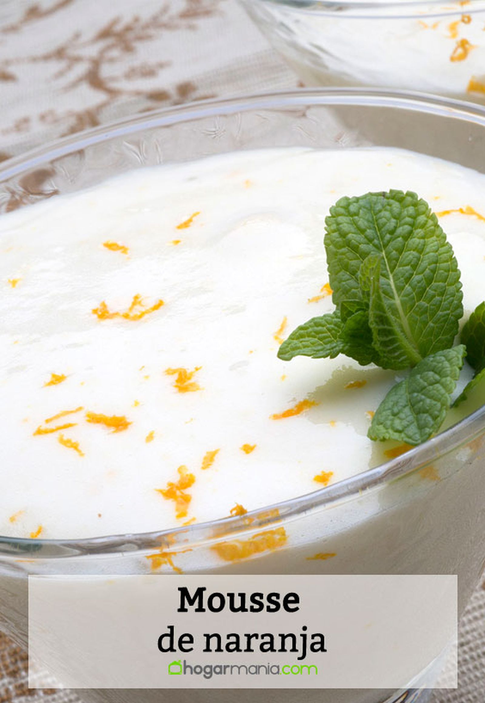 mousse de naranja pin