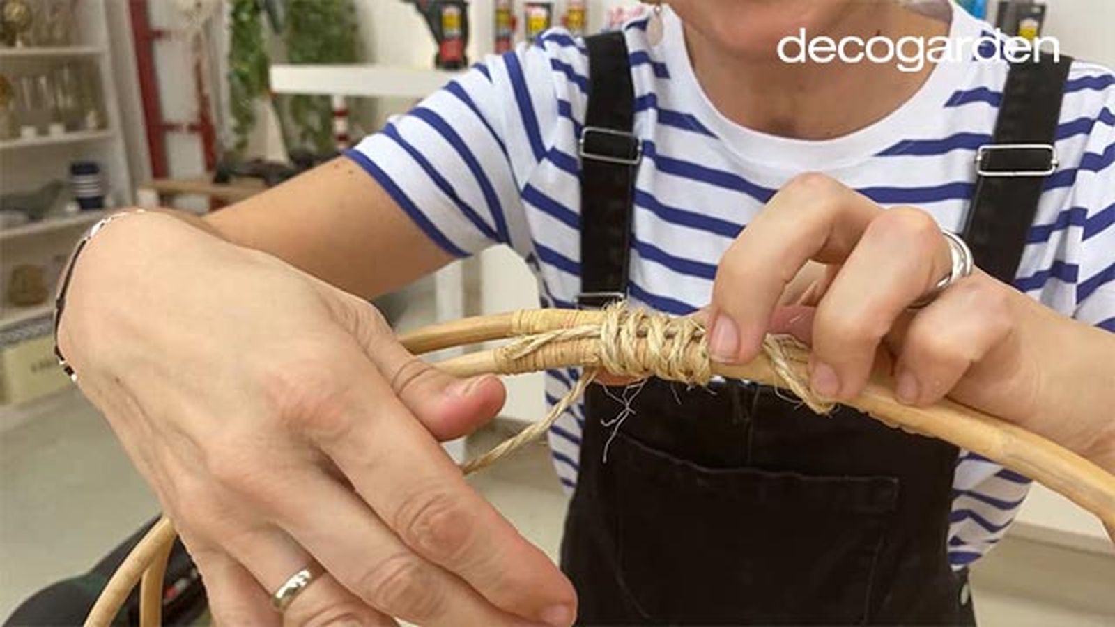 hacer soporte colgar plantas interior paso 8 hacer soporte colgar plantas interior paso 8
