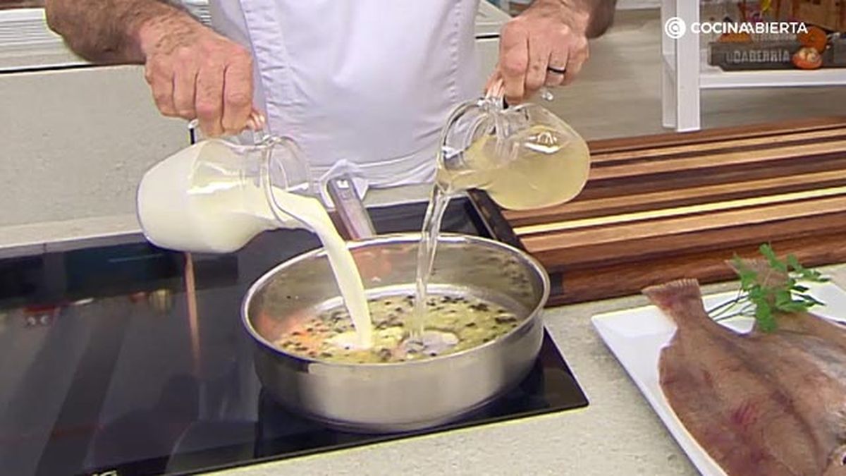 receta gallo salsa pimienta verde ka paso 5