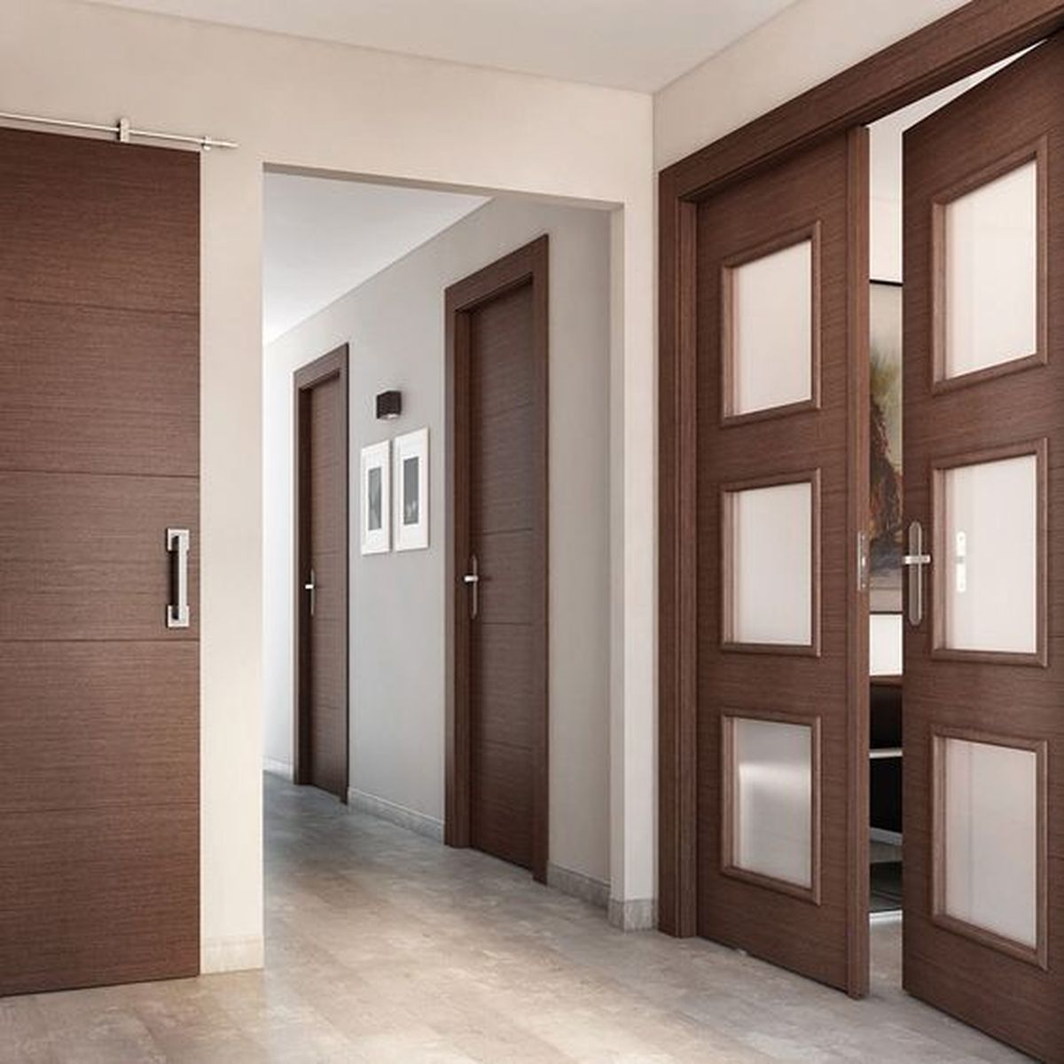 pasillo puertas marrones beige pinterest leroy merlin