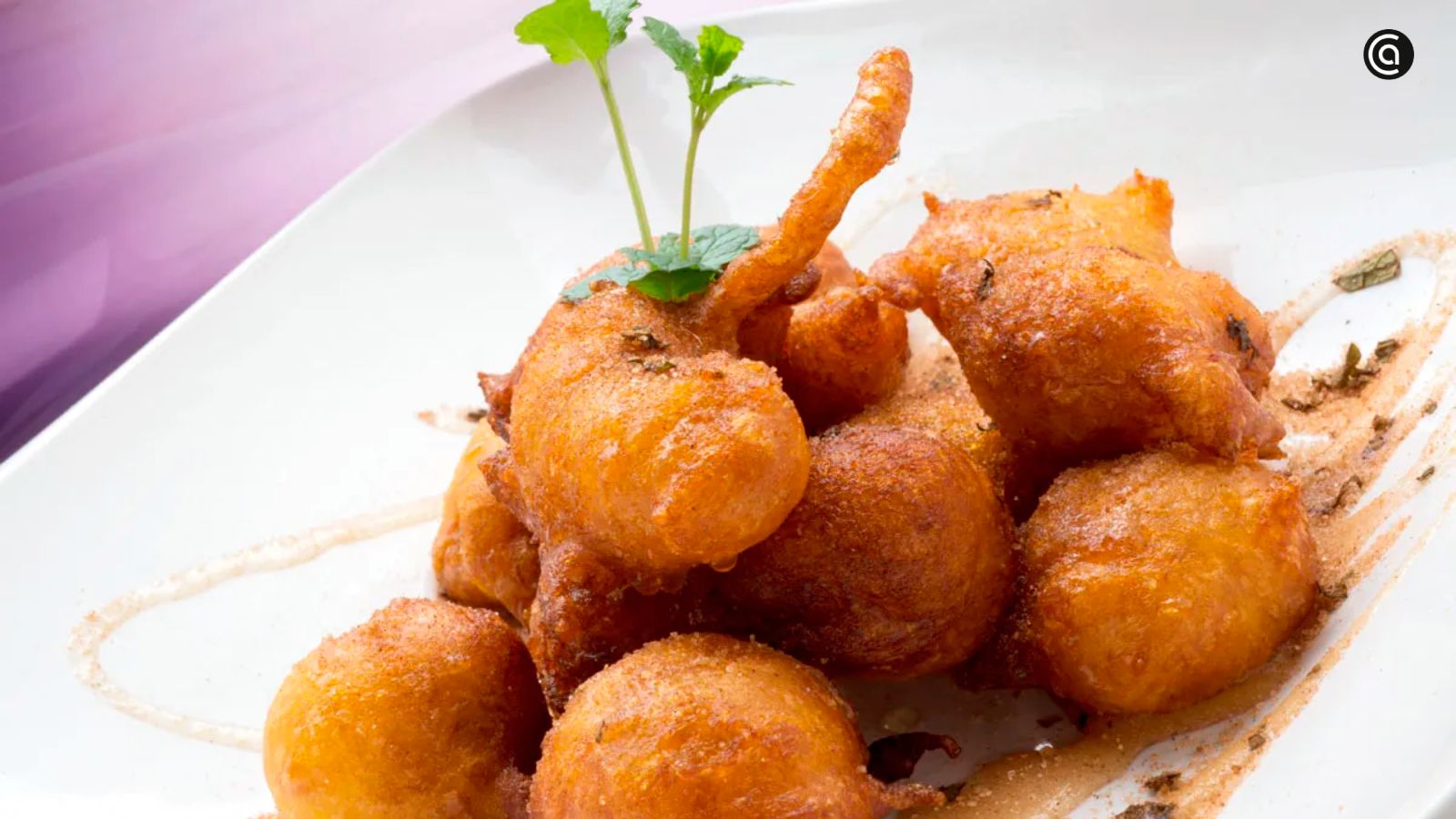 Buñuelos de boniato receta de Eva Arguiñano