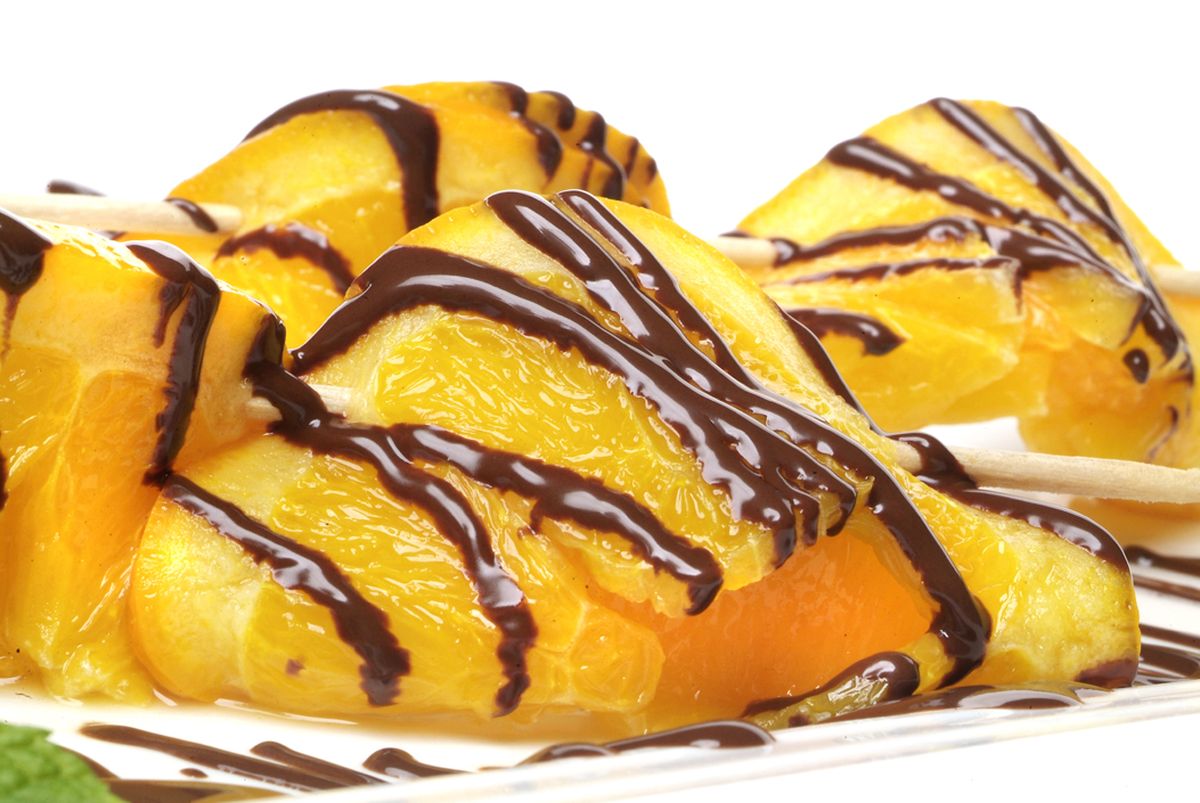 naranja confitada con chocolate xl