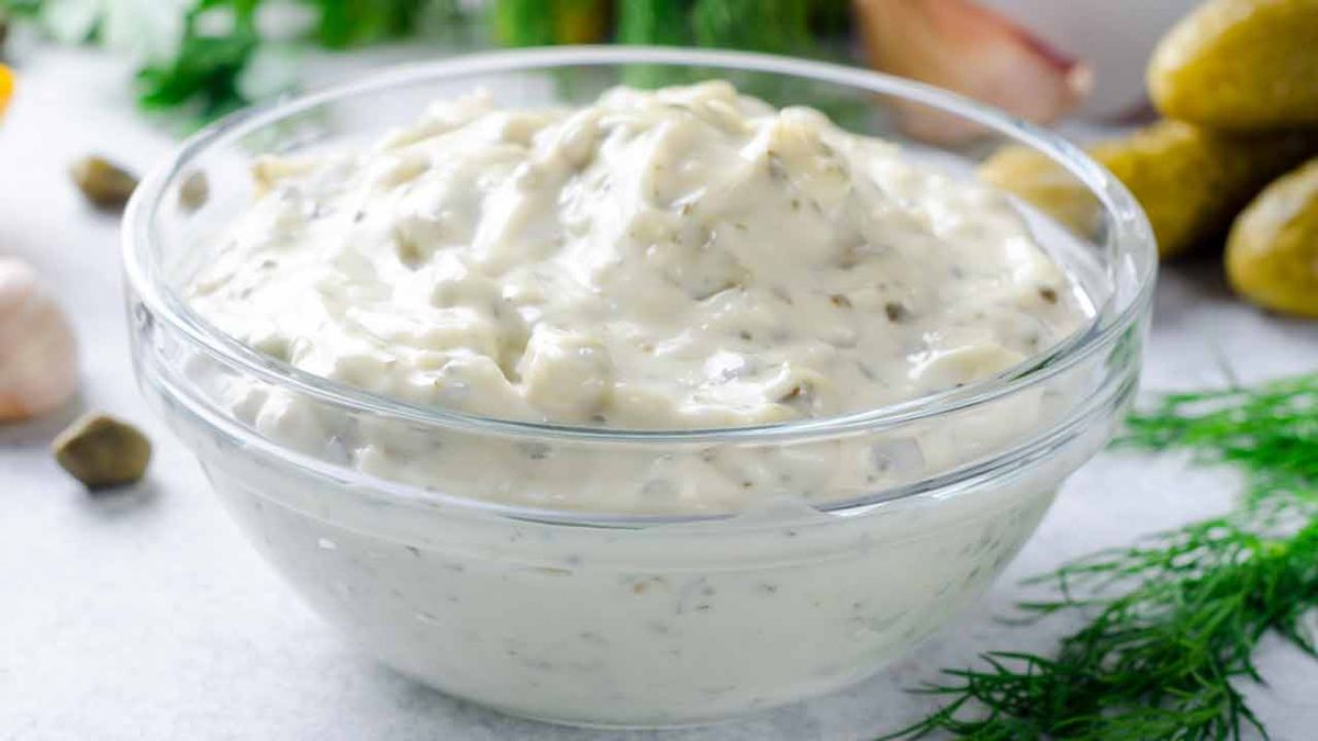 como hacer salsa tartara de forma facil y rapida