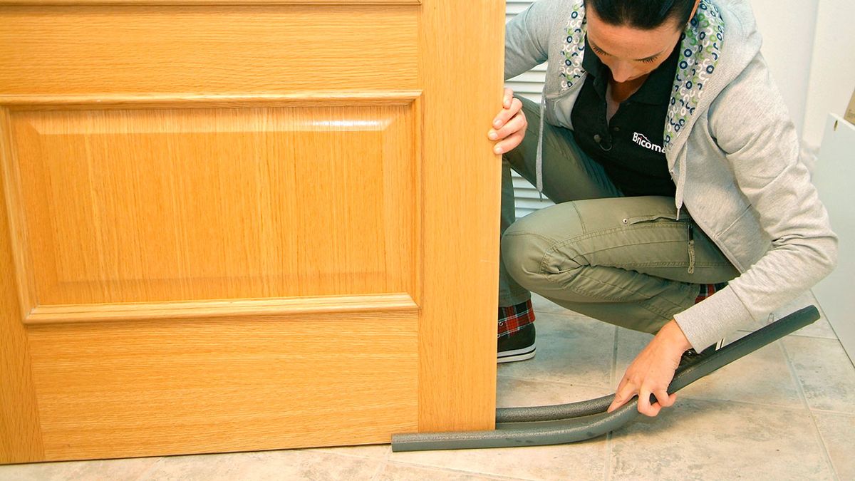 Colocación de burletes aislantes paso 7