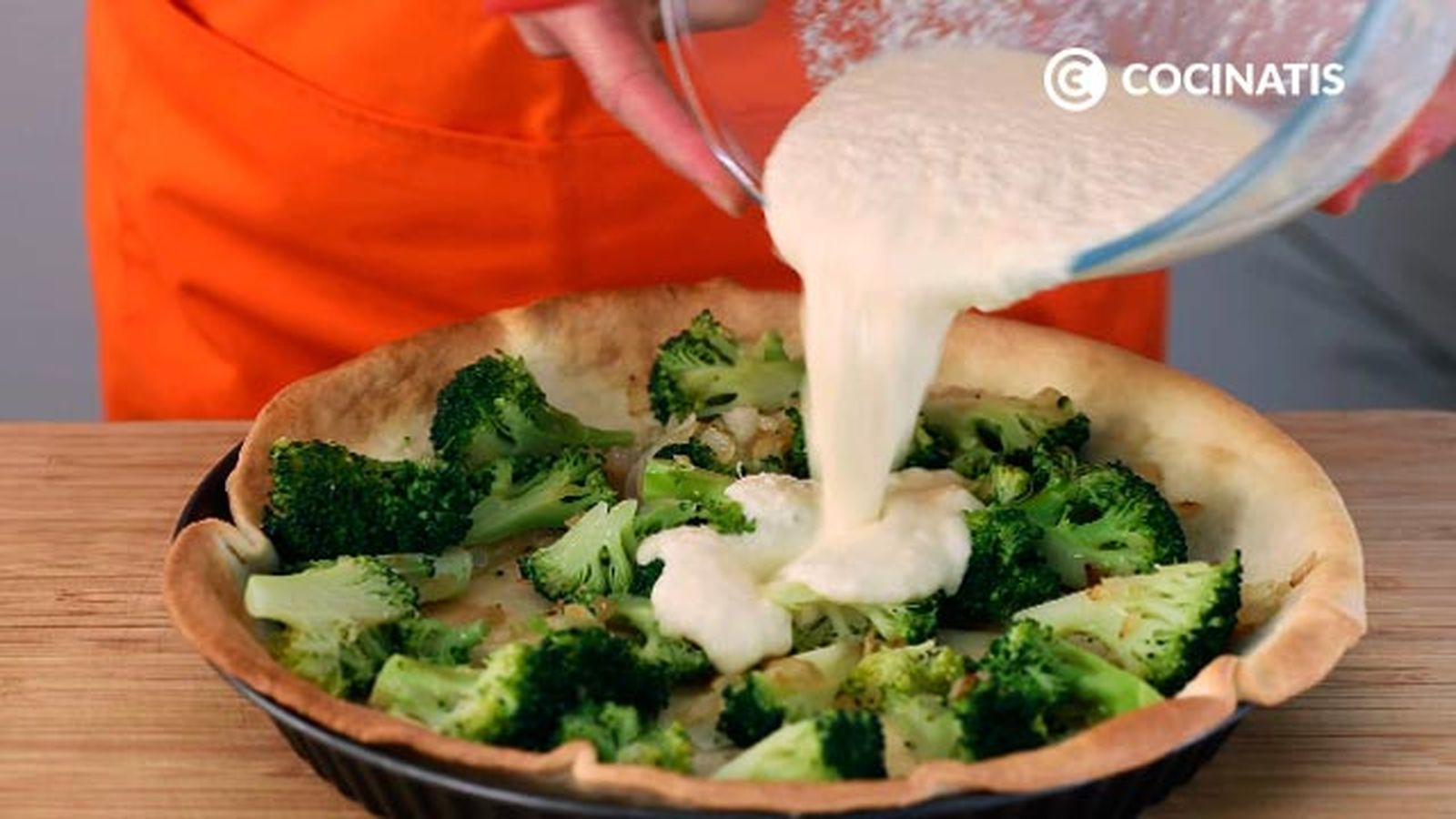 CTIS0841 receta quiche de verduras paso 5 CTIS0841 receta quiche de verduras paso 5