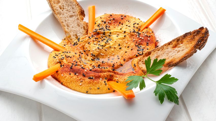 Hummus de calabaza