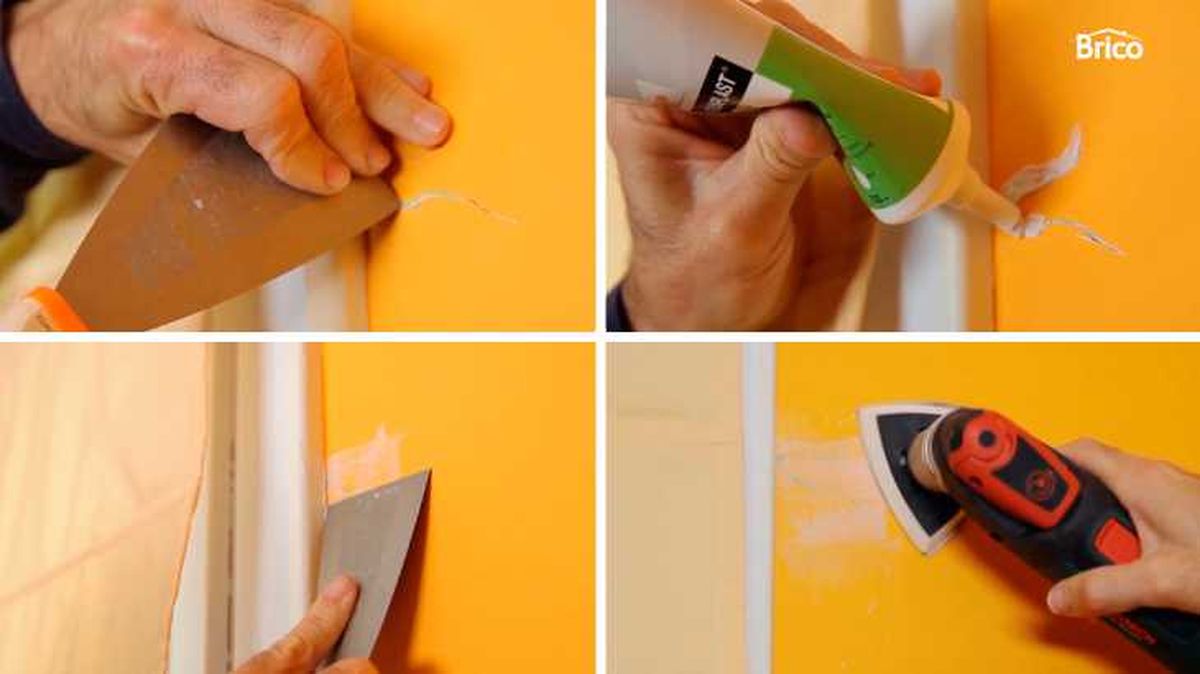 Pasos para reparar una grieta dinámica