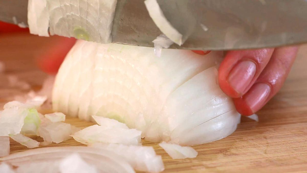 Receta de risotto de queso con espinacas y nueces  paso 1