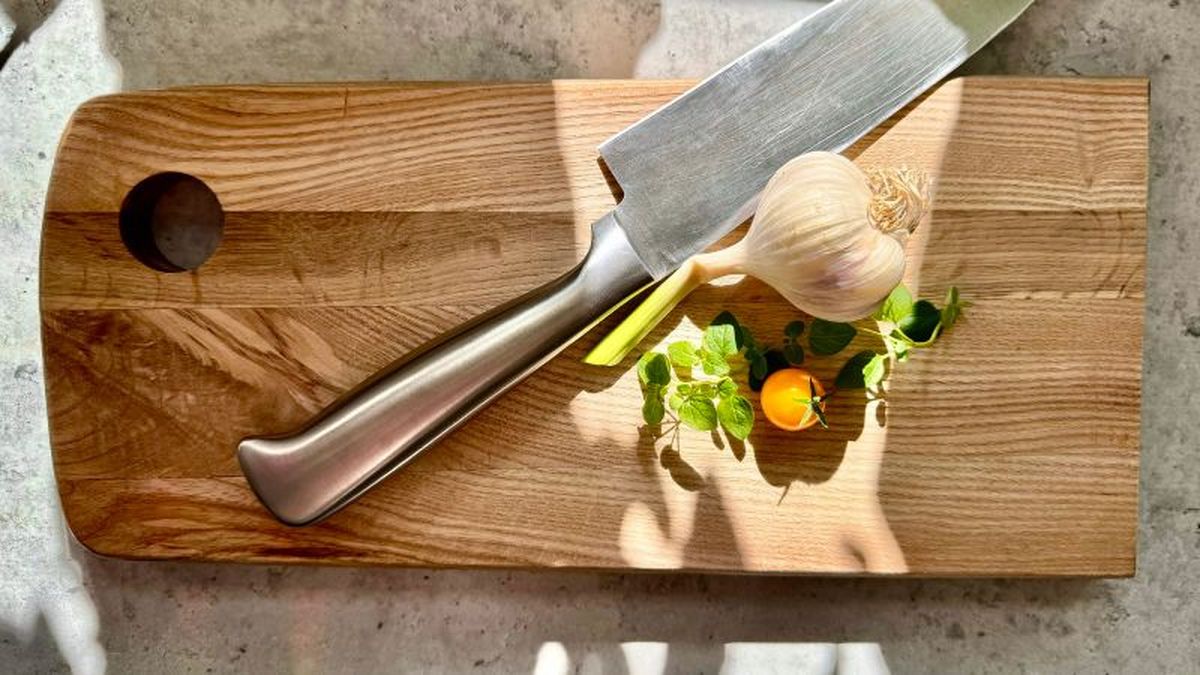 Tabla de cortar de madera