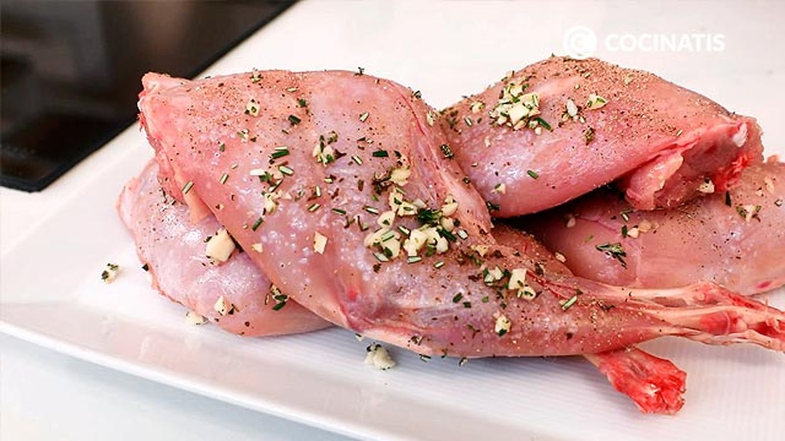 Receta de muslos de carne de conejo al horno paso 2 Receta de muslos de carne de conejo al horno paso 2