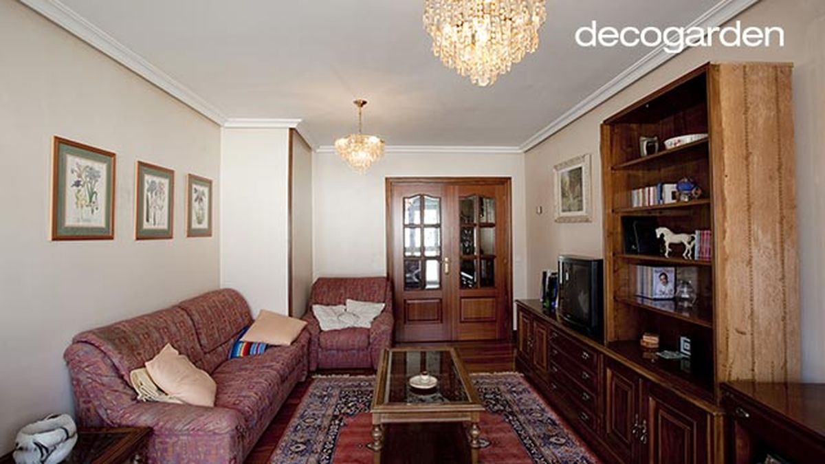 deco 322 renovar el salon blanco y negro antes paso 1